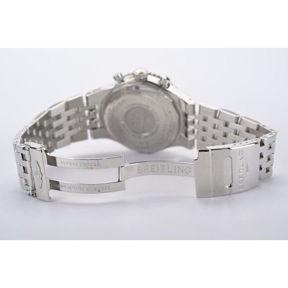 Serviced Breitling Navitimer Montbrilliant Legend A23350 Black Men's Watch B+P - Picture 12 of 14